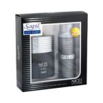 Sapil Nice Feeling Black Perfume Gift Get For Men 75 +200 ML